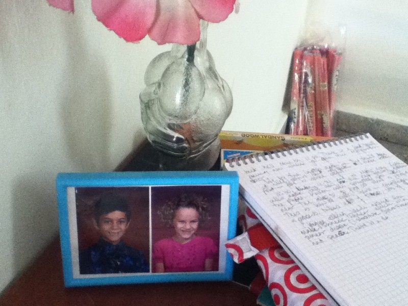 Elsa & Marcos' school pictures… it's all about bringing our family together