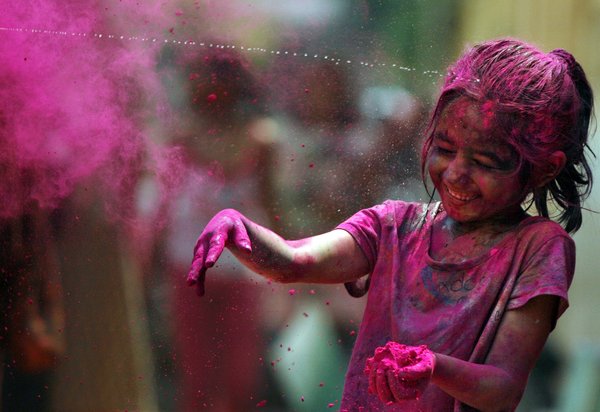 India recently celebrated the festival of Holi
