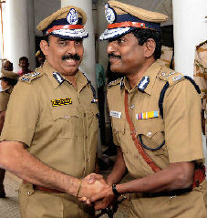 Policemen in Chennai